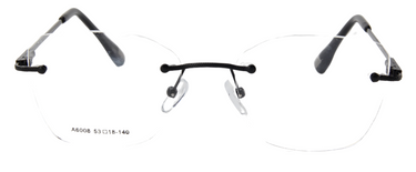 Men Urban Eyeglasses : Kosi - Black - SpecSMART Eye Clinic (Front View)